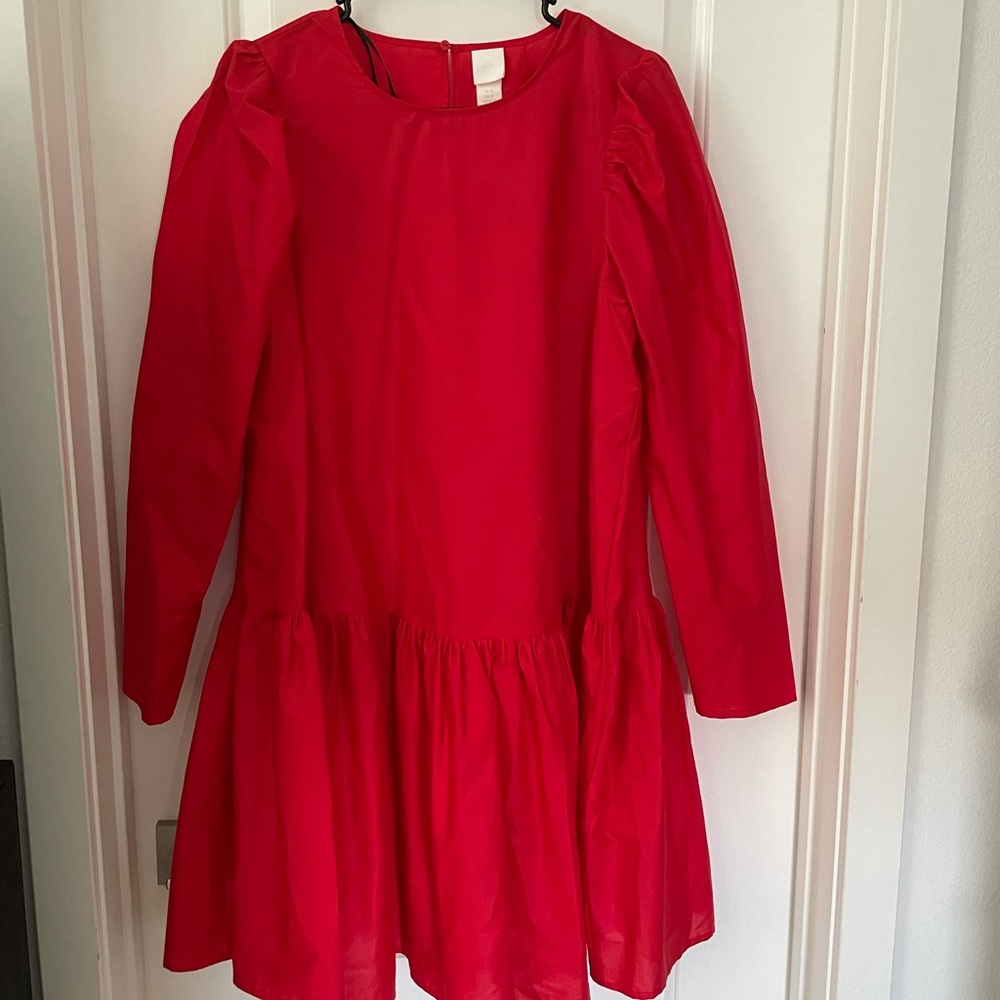 H&M drop waist dress